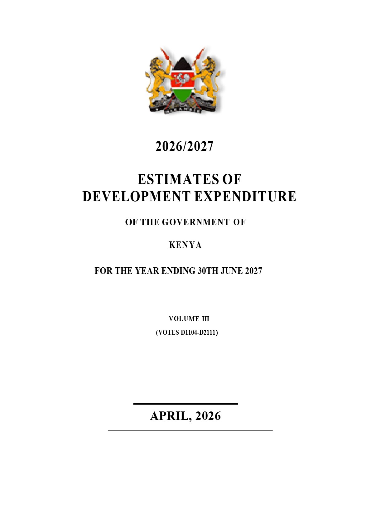 FY 2026-27 Development Budget Volume III (1104-2111)_1